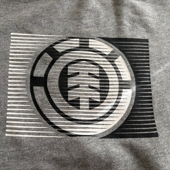 Mens Element Skateboards Gray Crewneck Pullover Sweatshirt Size Medium - Picture 2 of 4